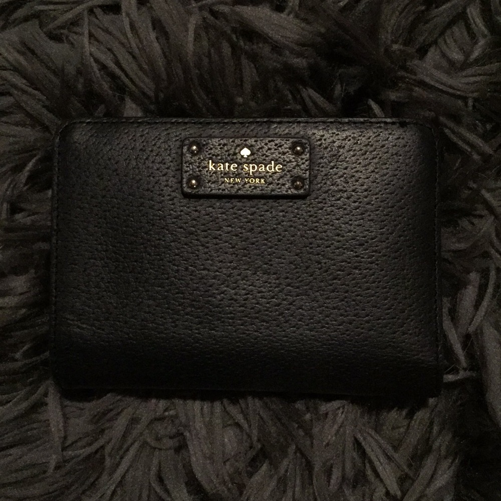 Kate spade black wallet